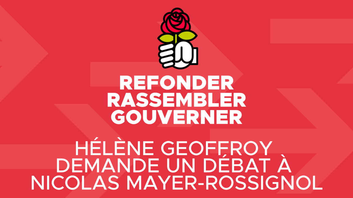 Hélène Geoffroy demande un débat à Nicolas&nbsp;Mayer-RosSignol